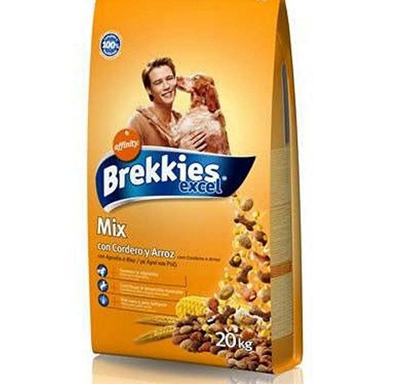 Brekkies Excel Dog Mix Lamb&Rice Kuzu Etli Yetişkin Kuru Köpek Maması 20 Kg