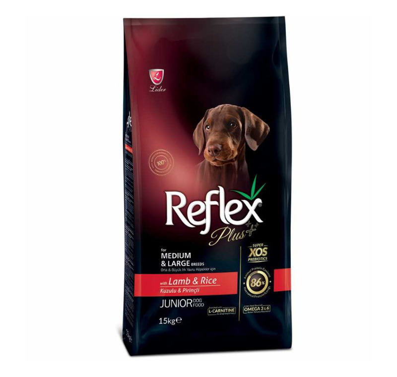 Reflex Plus Medium&Large Kuzulu Orta ve Büyük Irk Yavru Köpek Maması 3 Kg