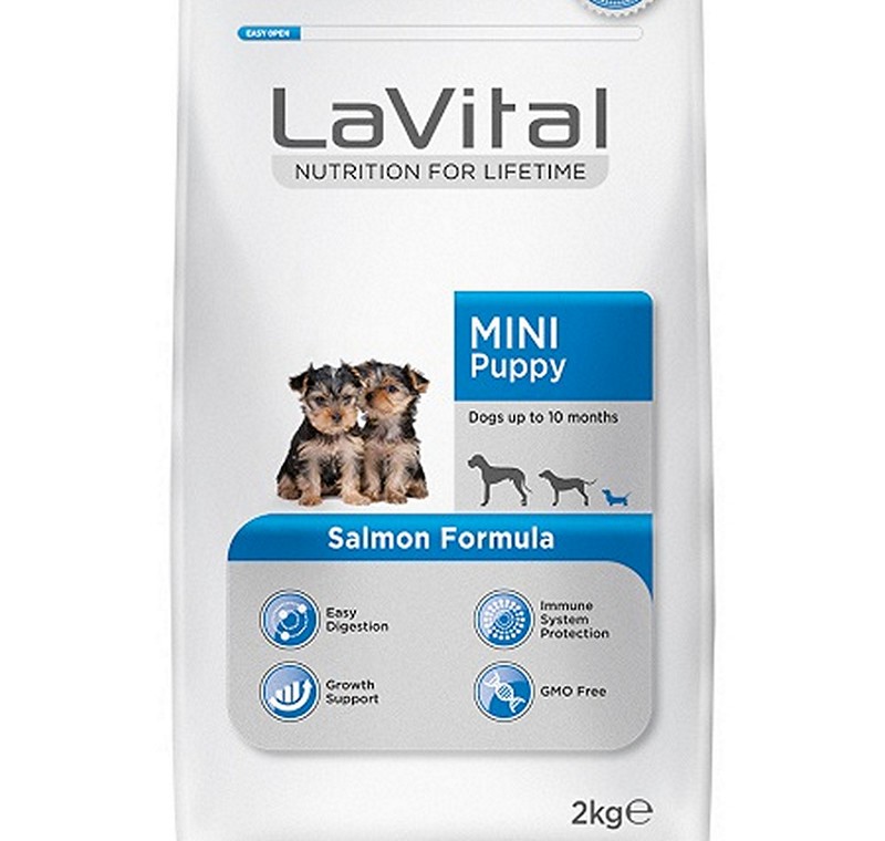 LA VITAL DOG MINI PUPPY SALMON 2  KG