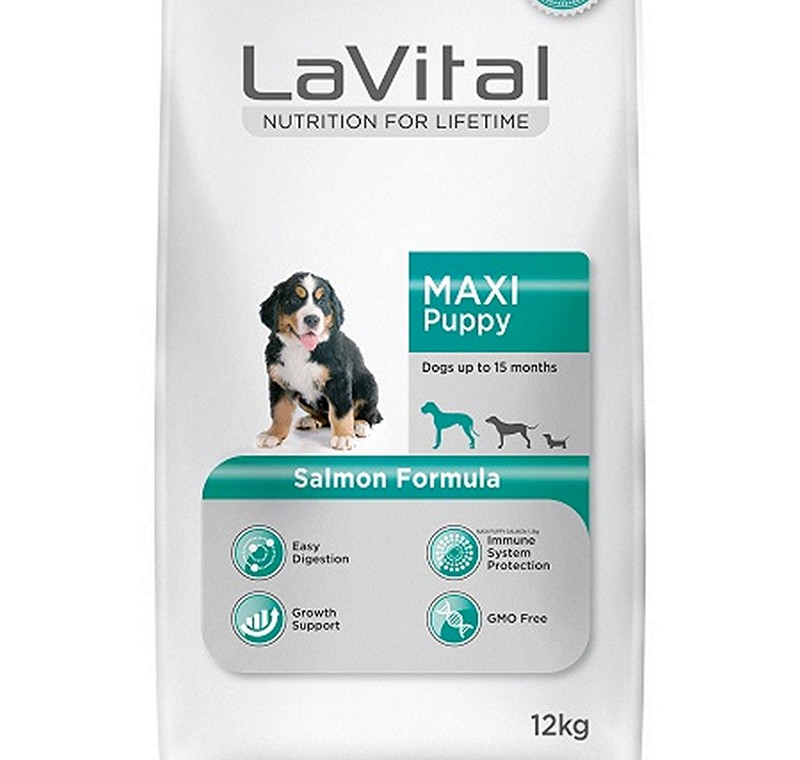 LA VITAL DOG MAXI PUPPY SALMON  12 KG