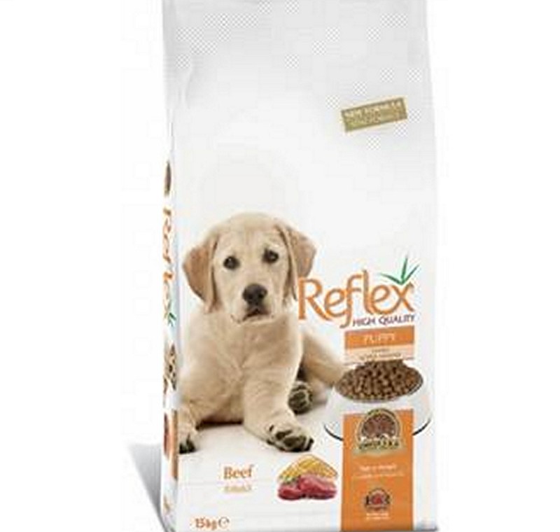 Reflex Puppy Large Breed Biftekli Yavru Köpek Maması 15 Kg -