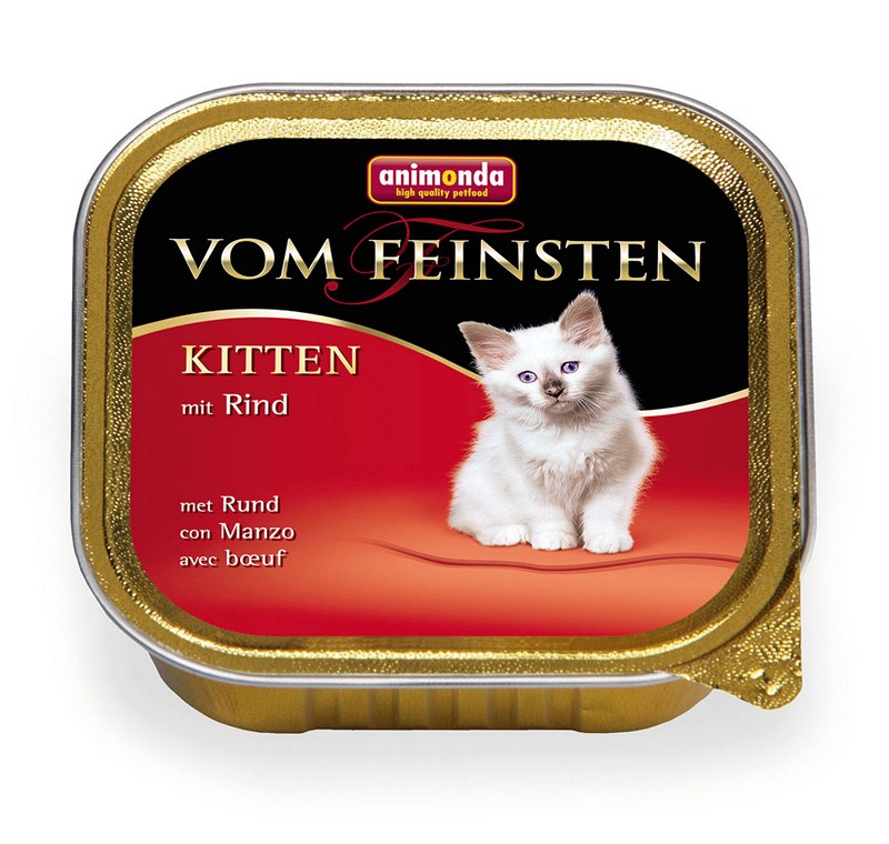 Animonda V.F.Kitten Sığır Etli Kedi Maması 100 Gr