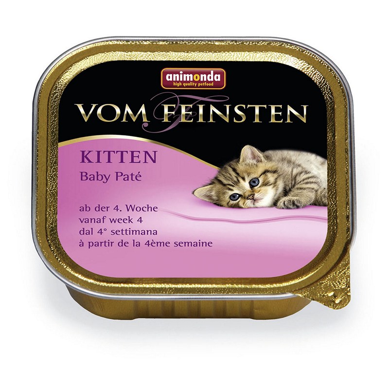 Animonda Vom Feinsten Kitten (Baby Pate) Yavru Kedi Maması 100 Gr -