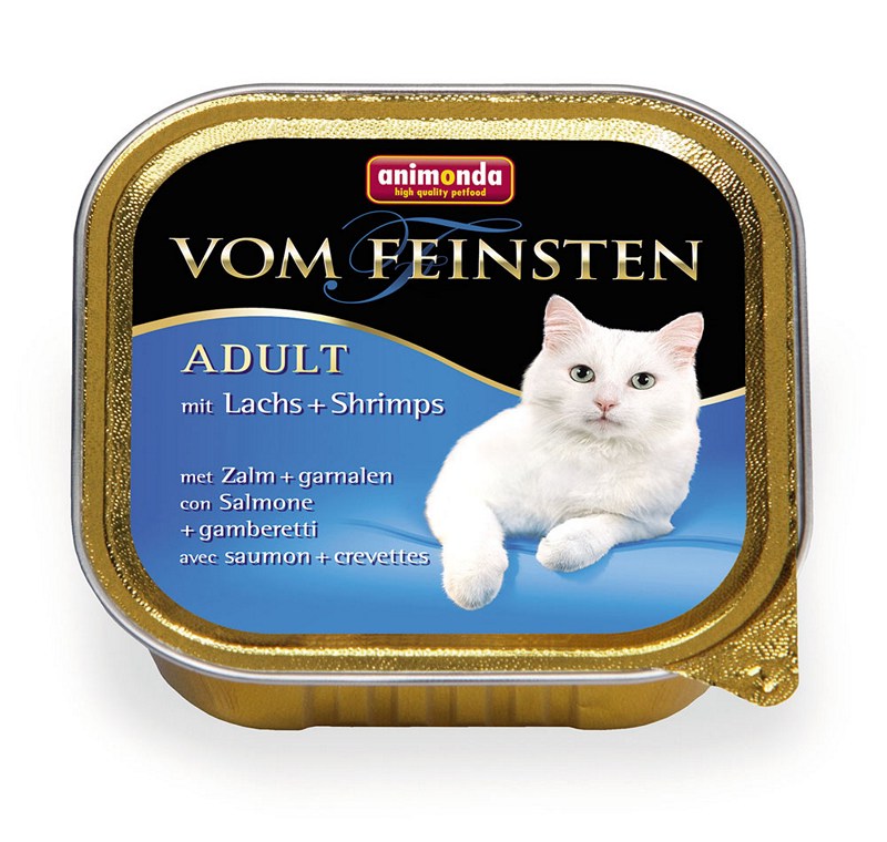 Animonda Vom Feinsten Somonlu & Karidesli Kedi Maması 100 Gr