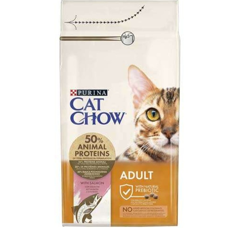 Purina Cat Chow Somon ve Ton Balıklı Yetişkin Kedi Maması 15 Kg