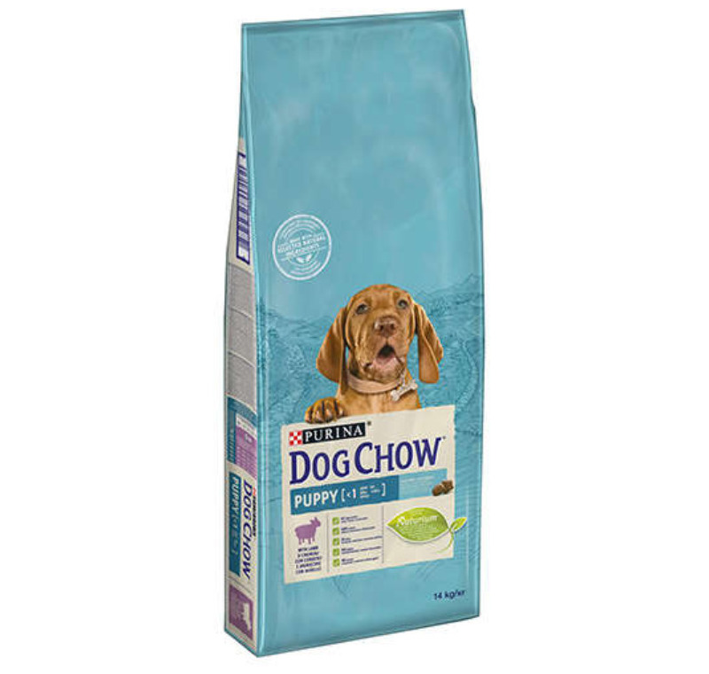 Purina Dog Chow Yavru Köpekler İçin Kuzu Etli Kuru Köpek Maması 14 kg