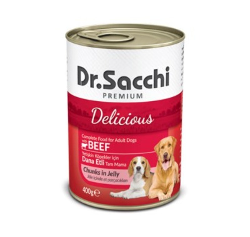 Dr.Sacchi Sığır Etli Konserve 400g -Drs2