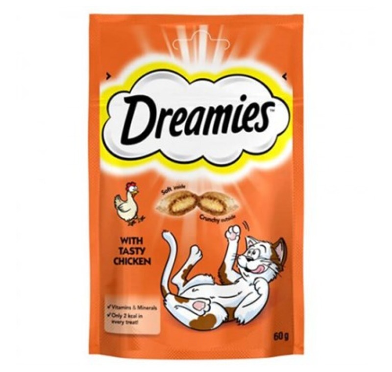 Dreamies With Tasty Chicken 60gr. -329218
