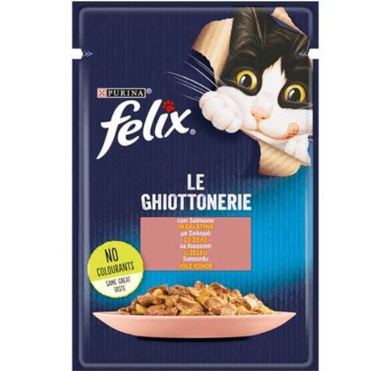 Felix Somonlu Kedi Yaş Mama 85 Gr. -12480108