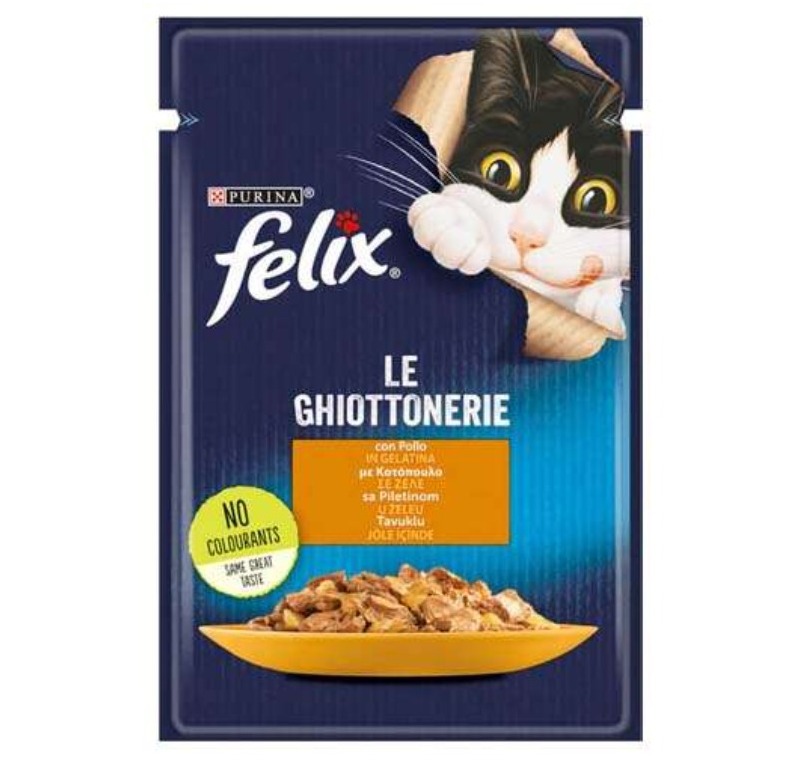 Felix Tavuk Etli Kedi Yaş Mama 85 Gr. -12480120