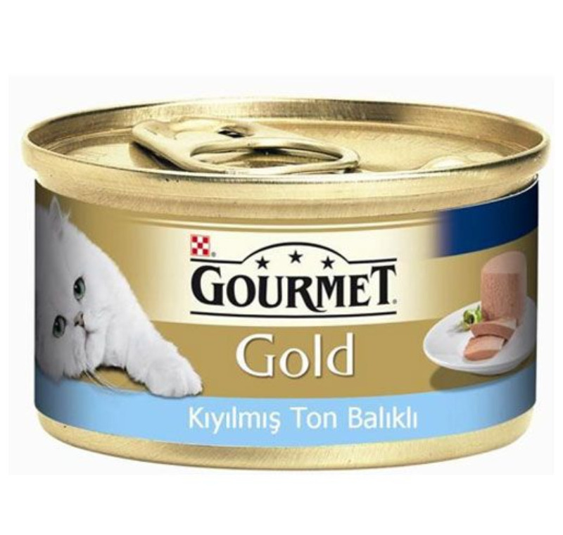 Gourmet Gold Kıyılmış Ton Balıklı Kedi Konservesi 85 Gr