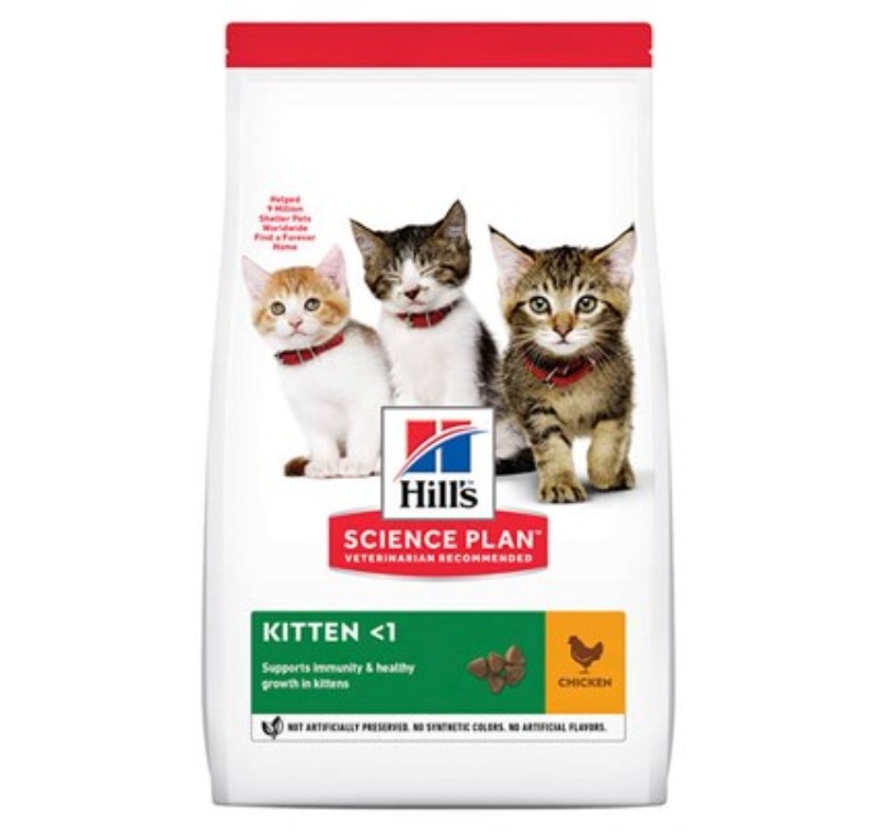 Hills Kitten Tavuk Etli Yavru Kedi Maması 3 Kg -