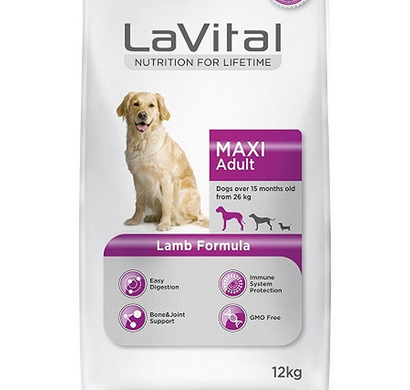 LA VITAL DOG MAXI ADULT LAMB 12  KG -