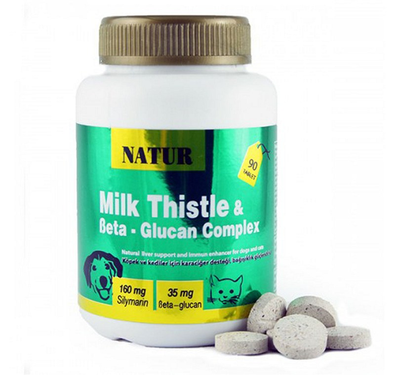 Natur Milk Thistle &amp; Beta Glucan Complex Destekleyici 45 Tablet