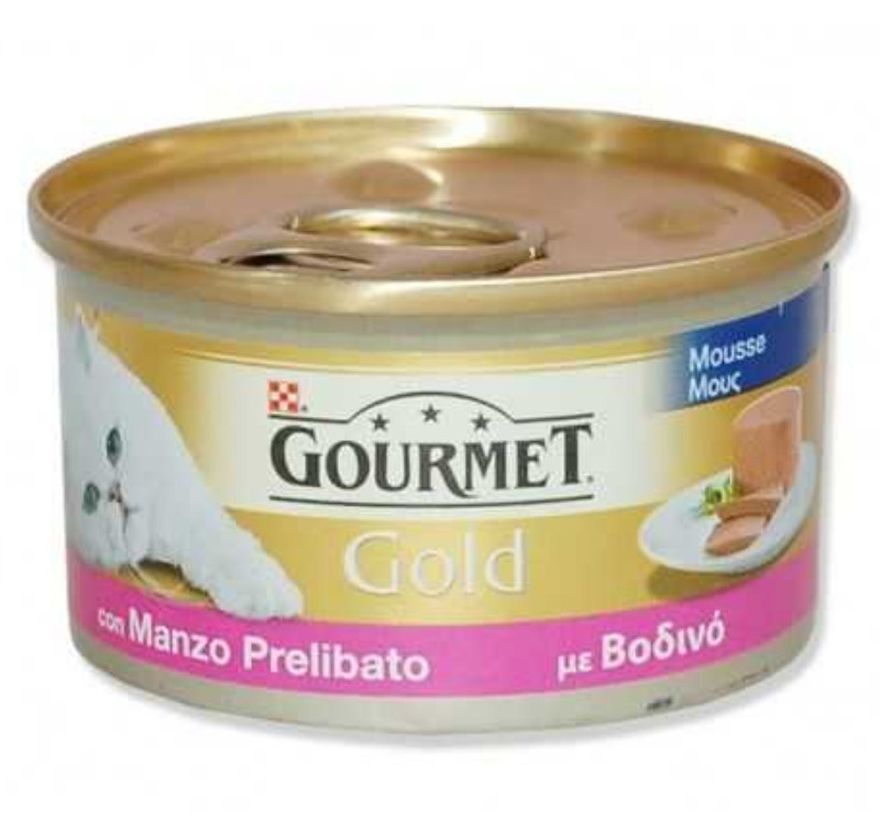 Gourmet Gold Kıyılmış Sığır Etli Kedi Maması 85 Gr -