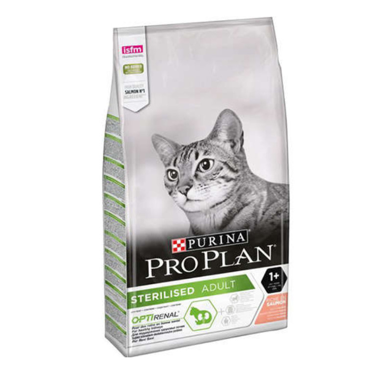 Pro Plan Kısırlaştırılmış Somon Balıklı Kedi Maması 3 Kg -