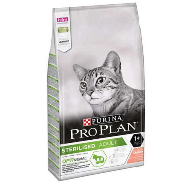 Pro Plan Kısırlaştırılmış Somon Balıklı Kedi Maması 10Kg -