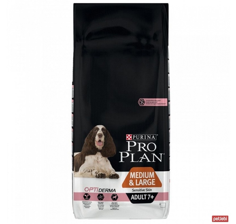 Pro Plan Senior (Yaşlı) Hassas Köpekler İçin Somonlu ve Pirinçli Köpek Maması 14 Kg.