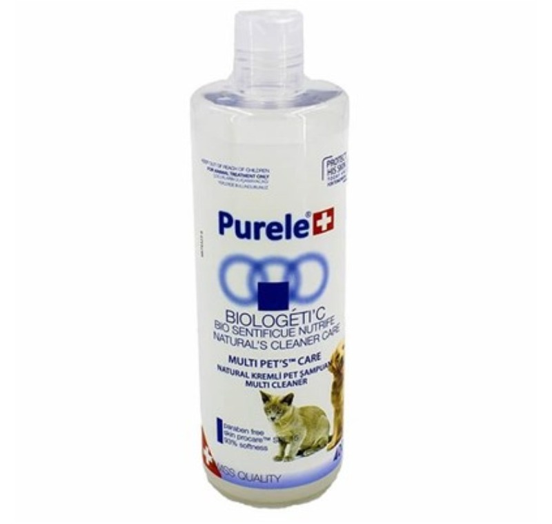 Purele Biologetic Kremli Kedi ve Köpek Şampuanı 400 ml