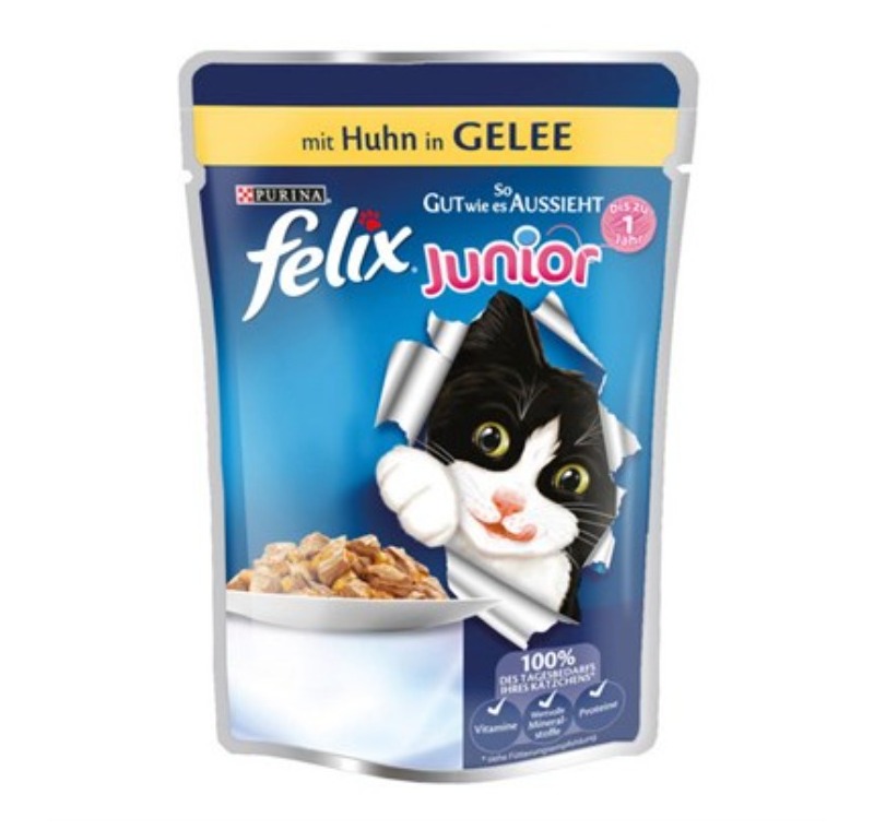 Purina Felix Tavuklu Yavru Kedi Islak Maması 100 gr 109012051713