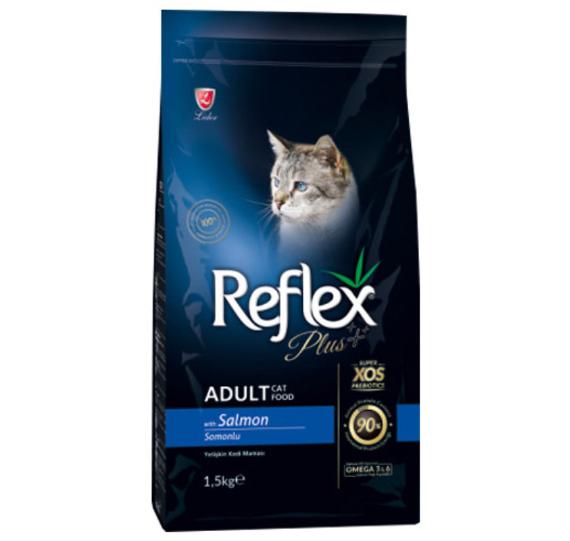 Reflex Plus Somonlu Yetişkin Kedi Maması 1,5 Kg -