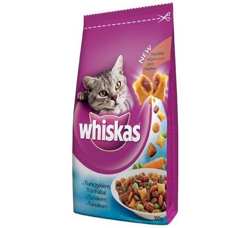 Whiskas Ton Balıklı ve Sebzeli Kedi Kuru Maması 4 Kg. -